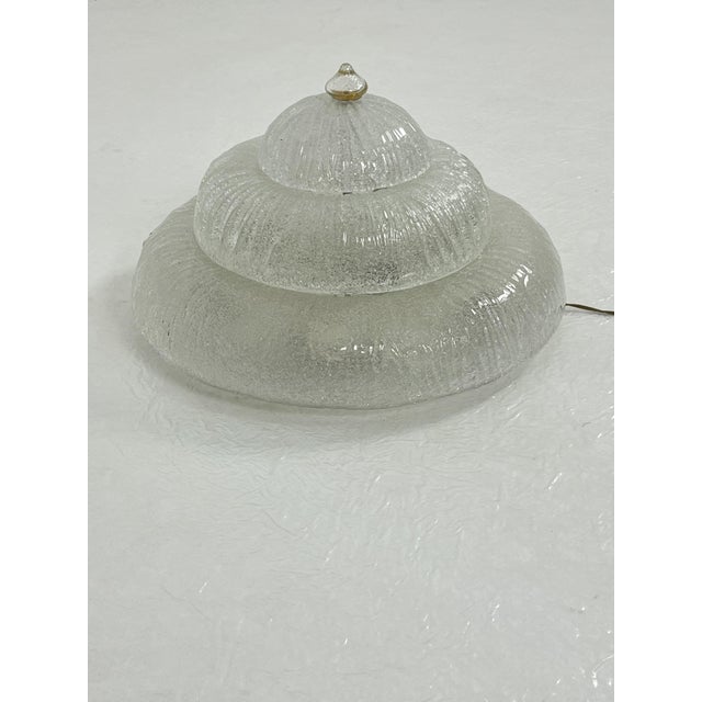 Mid-Century Modern Mid-Century Modern Venetian Murano Glass Ceiling Light, 1960s For Sale - Image 3 of 11