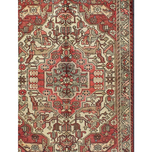 1940s Semi Vintage Lilihan Rug - 4′4″ × 6′6″ For Sale - Image 4 of 12