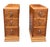 Brown Art Deco Bedside Cabinets, 1930s, Set of 2 For Sale - Image 8 of 12