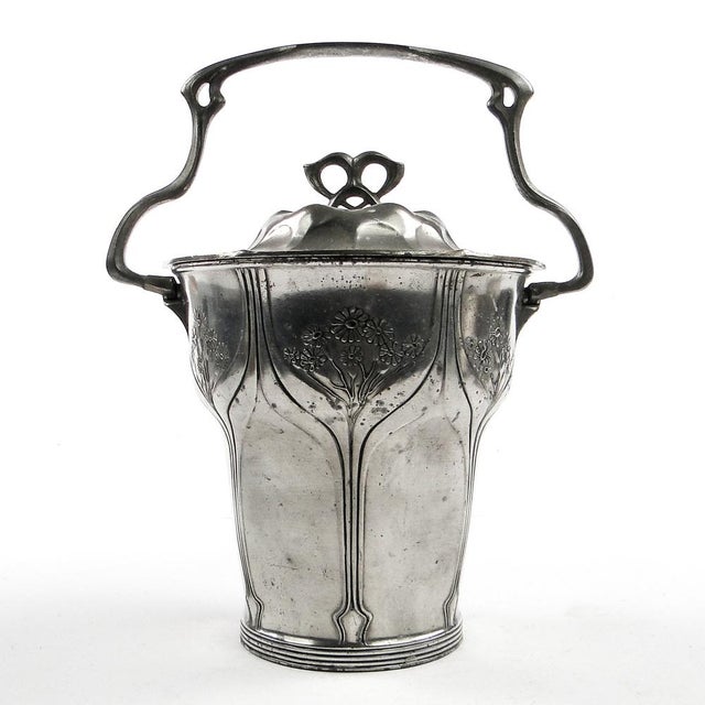 Art Nouveau Biscuit Box from Orivit, Germany, 1900s For Sale - Image 16 of 17