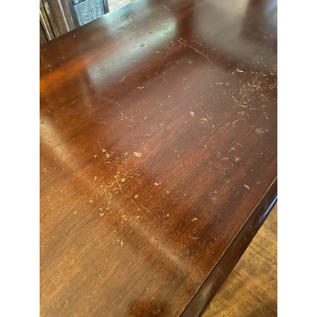 1930's Johnson Handley Johnson Mahogany Chippendale Style Sideboard Buffet, Grand Rapids Certified For Sale - Image 9 of 13