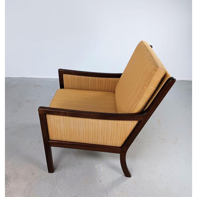 Ole Wanscher Mahogany Lounge Chairs from Ole Wanscher, Set of 2 For Sale - Image 4 of 12