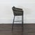 Four Hands Porto Charcoal and Bronze Performance Fabric Outdoor Bar Stool, Attributed For Sale - Image 4 of 6