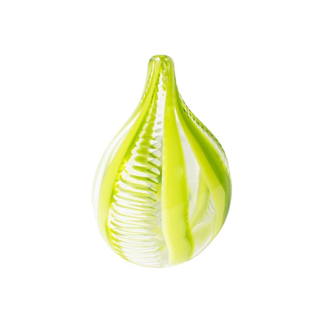 A limited edition glass vase designed by the Swedish designer Ann Wahlstrom (born 1957) for Kosta Boda. This substantial...