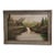 Large Vintage Dutch Landscape Oil Painting Early 1900s For Sale