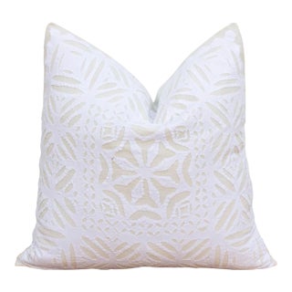 Pushti Applique Pillow Cover For Sale