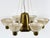 Mid-Century Modern Six-Armed Chandelier from Hans Bergström, Sweden, 1950s For Sale - Image 13 of 18