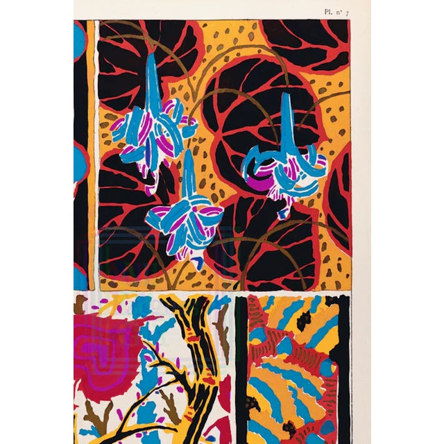 Art Deco Ea Seguy Suggestions Pour Étoffes Et Tapis, Plate 7 For Sale - Image 3 of 5