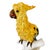 Vintage Large Italian Majolica Ceramic Cockatoo Parrot Sculpture For Sale - Image 9 of 17