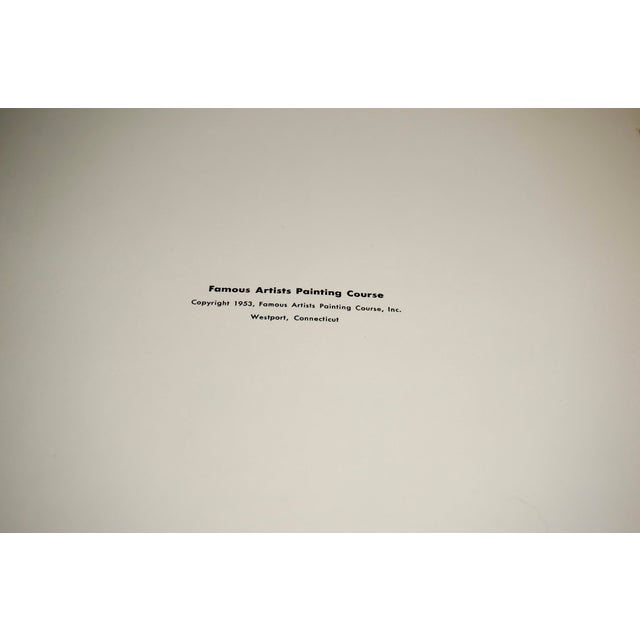 1953 Mid-Century Famous Artists Painting Course - Complete 3-Volume Set With Original Provenance For Sale - Image 6 of 11