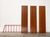 Mid-Century Modern Red String Style Teak Shelf, 1960s, in Very Good conditions. Designed 1960 to 1969
