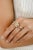 This is part of Chairish’s Fine Jewelry assortment. Statement 2.06 Carat Diamond Panther Double Finger Ring Crafted in 18K...