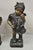 Late 20th Century Late 20th Century Victorian Style Cast Bronze 29" Little Boy and Girl Statue Figure - A Pair For Sale - Image 5 of 12