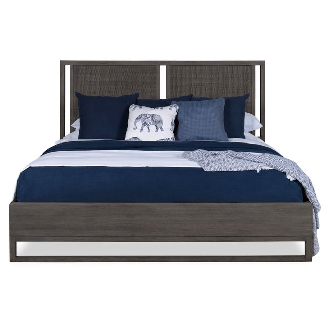 Century Furniture Chatham Queen Bed Mink Grey Chairish