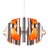 Space Age Pendant Lamp with Aluminum Tubes from Raak Amsterdam, 1970s For Sale