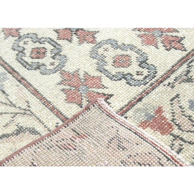 1960s Turkish Oushak Rug For Sale - Image 4 of 7
