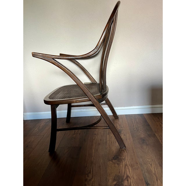 Art Deco Chair in Bentwood from Kepler & Bruy Zuffenhausen, 1930s For Sale - Image 11 of 16
