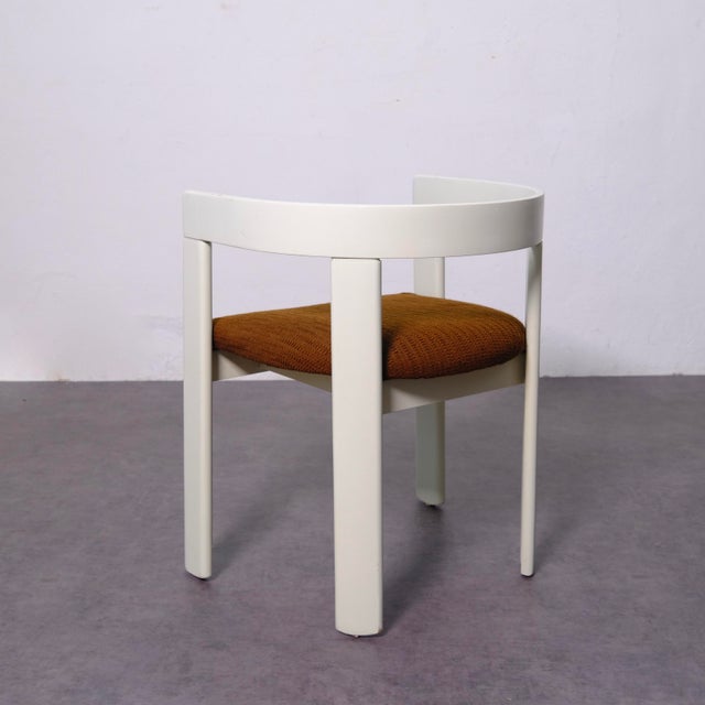 Brown Vintage Danish Armchair in Wood, 1960s For Sale - Image 8 of 18