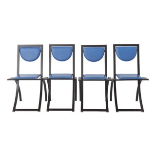 Dining Chairs by Karl Friedrich Förster for KFF Germany, 1980s, Set of 4 For Sale