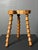 Mid-Century Brutalist French Artisanal Handmade Wood Turned Tripod Stool, 1960s For Sale - Image 4 of 17
