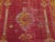 Maroon Antique Hand Knotted Turkish Prayer Rug 3'5"x 4'9" For Sale - Image 8 of 12