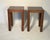 Henredon Vintage Henredon Chinese Chippendale Style Mahogany Side Table Set- A Pair For Sale - Image 4 of 12