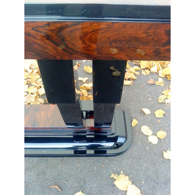 Wood Large French Console Table, 1930s For Sale - Image 7 of 12