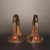 This is a matched pair of antique bronze stirrups, traditionally used for horseback riding and often collected as...