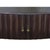 Mid-Century Modern Italian 20th Century Mahogany Fluted Console Cabinet For Sale - Image 3 of 3