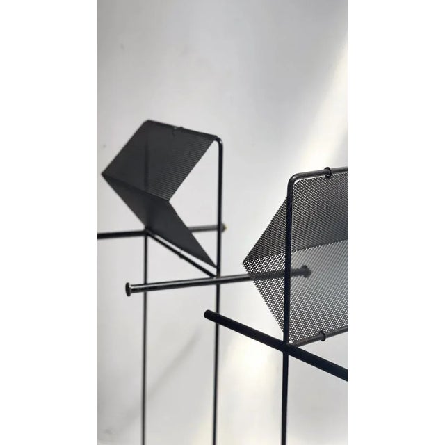 Mid-Century Modern Low Tables by Mathieu Matégot, France, 1960s, Set of 2 For Sale - Image 3 of 13