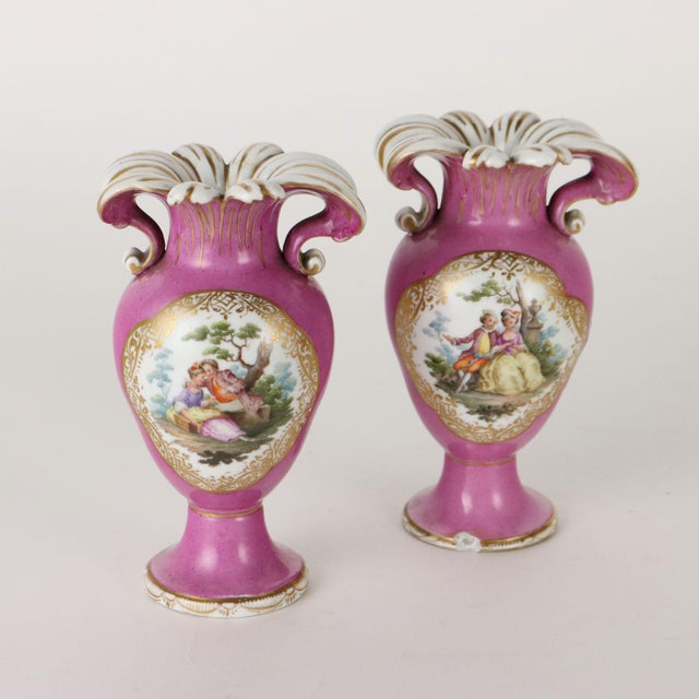 China Vases from KPM, Set of 2 For Sale - Image 9 of 15