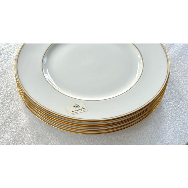 Lenox Federal Gold Fine Bone China Dinner Plates - Brand New For Sale In New York - Image 6 of 11
