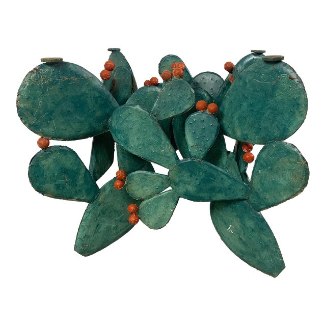 Prickly Pear Cactus Sculpture / Table Base For Sale