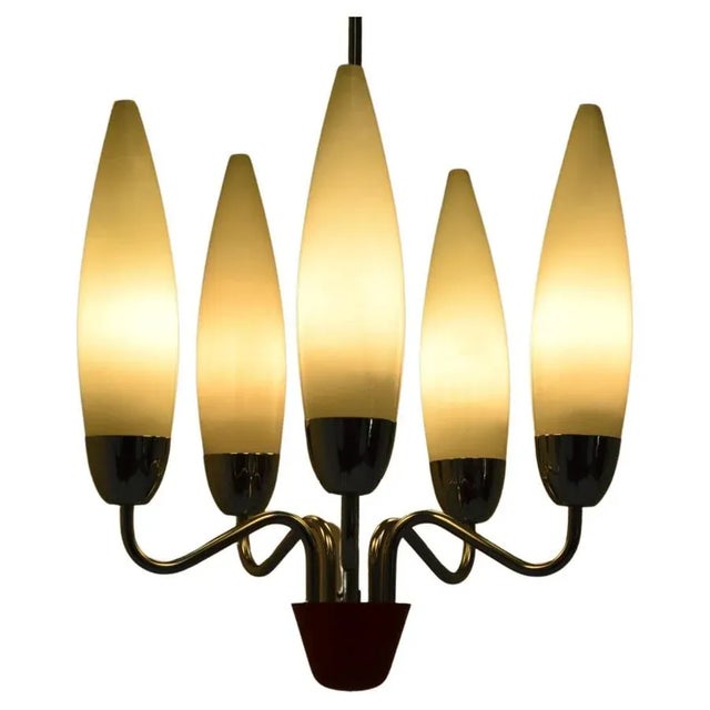 Mid-Century Chandelier from Napako, 1960s For Sale - Image 14 of 14