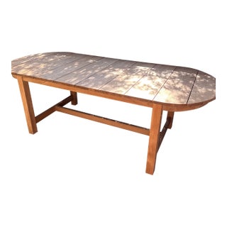 McGee & Co. Linwood Teak Extension Outdoor Dining Table — Retail $4,595 For Sale