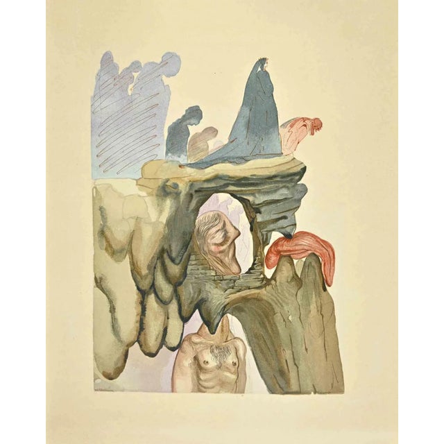 Salvador Dali, The Liars, Woodcut, 1963 For Sale - Image 4 of 4