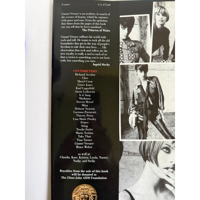 1996 First Edition Gianni Versace “Rock and Royalty” Fashion Photography Book For Sale - Image 9 of 14