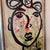 Peter Keil Peter Keil Original Abstract Portrait Painting, Framed For Sale - Image 4 of 9
