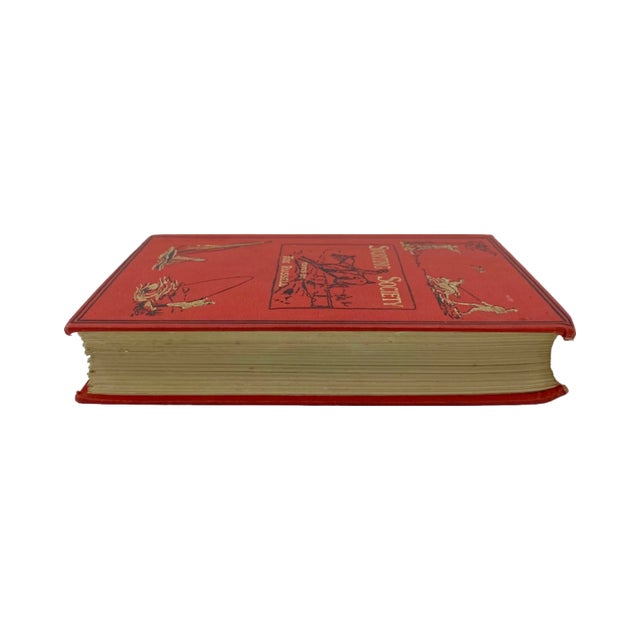 Red Sporting Society by Fox Russell 1897 1st Edition Book Equestrian Hardcover For Sale - Image 8 of 12