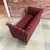 Red Danish Cabinetmaker Striped Sofa, Wool, 1960s For Sale - Image 8 of 9