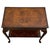 A beautifully crafted early 20th-century English Edwardian side table, distinguished by its exceptional burr walnut...