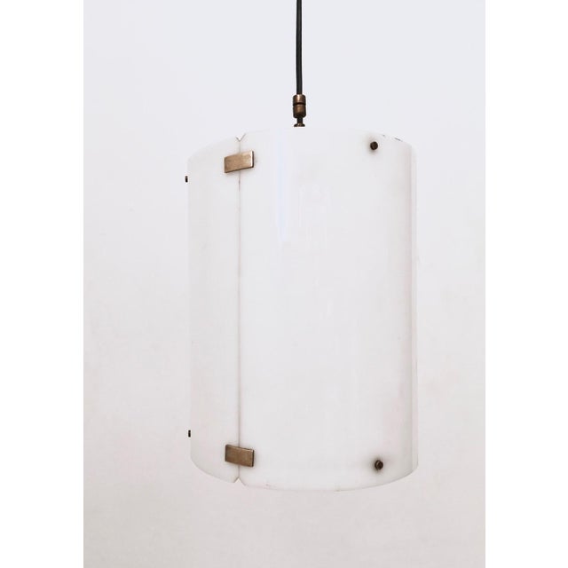 Adjustable Cylinder Mod. 437 Pendant by Tito Agnoli for O-Luce, 1954 For Sale - Image 6 of 14