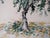 1980s Brad Davis, Acrylic painting or Monotype "Oak II" Pattern and Decoration Movement, 1985 For Sale - Image 5 of 5