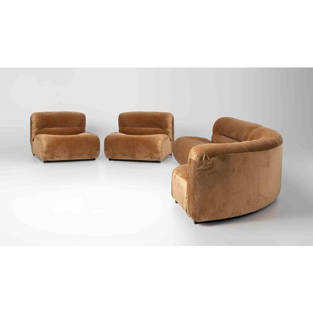Stringa Modular Seating System by Titina Ammannati and Giampiero Vitelli, 1970s, Set of 4 For Sale - Image 3 of 10
