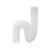 Contemporary White Abstract Curved Tube Vase Tall For Sale - Image 3 of 11