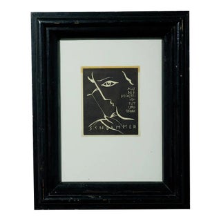 Ex-Libris: Aus der Bibliothek von Tut und Oskar Schlemmer by Oskar Schlemmer For Sale