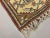 Vintage Turkish Blue, Beige & Rust Milas Ushak Rug For Sale - Image 6 of 9
