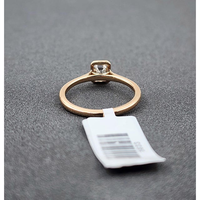 0.70 Ct Diamond Ring Size 6.5 For Sale In Chicago - Image 6 of 8