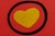 1990s Abstract Keith Haring Style Acrylic on Canvas Red Painting For Sale - Image 10 of 12