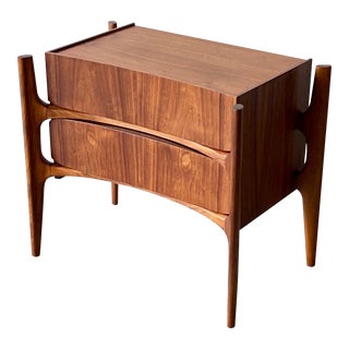 Mid Century Modern Scandinavian Masterpieces Nightstand by William Hinn For Sale
